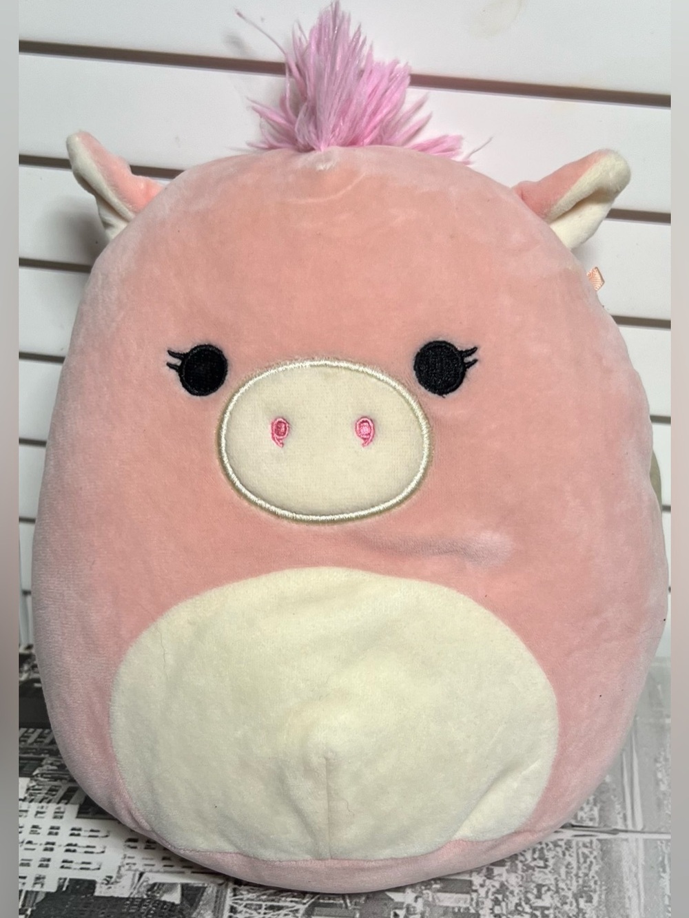 Squishmallow Pandora the Pink Pegasus Stuffed Animal Plush 8”